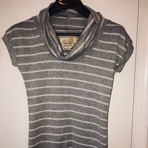 Poof for the planet swoop neck sweater T-shirt.